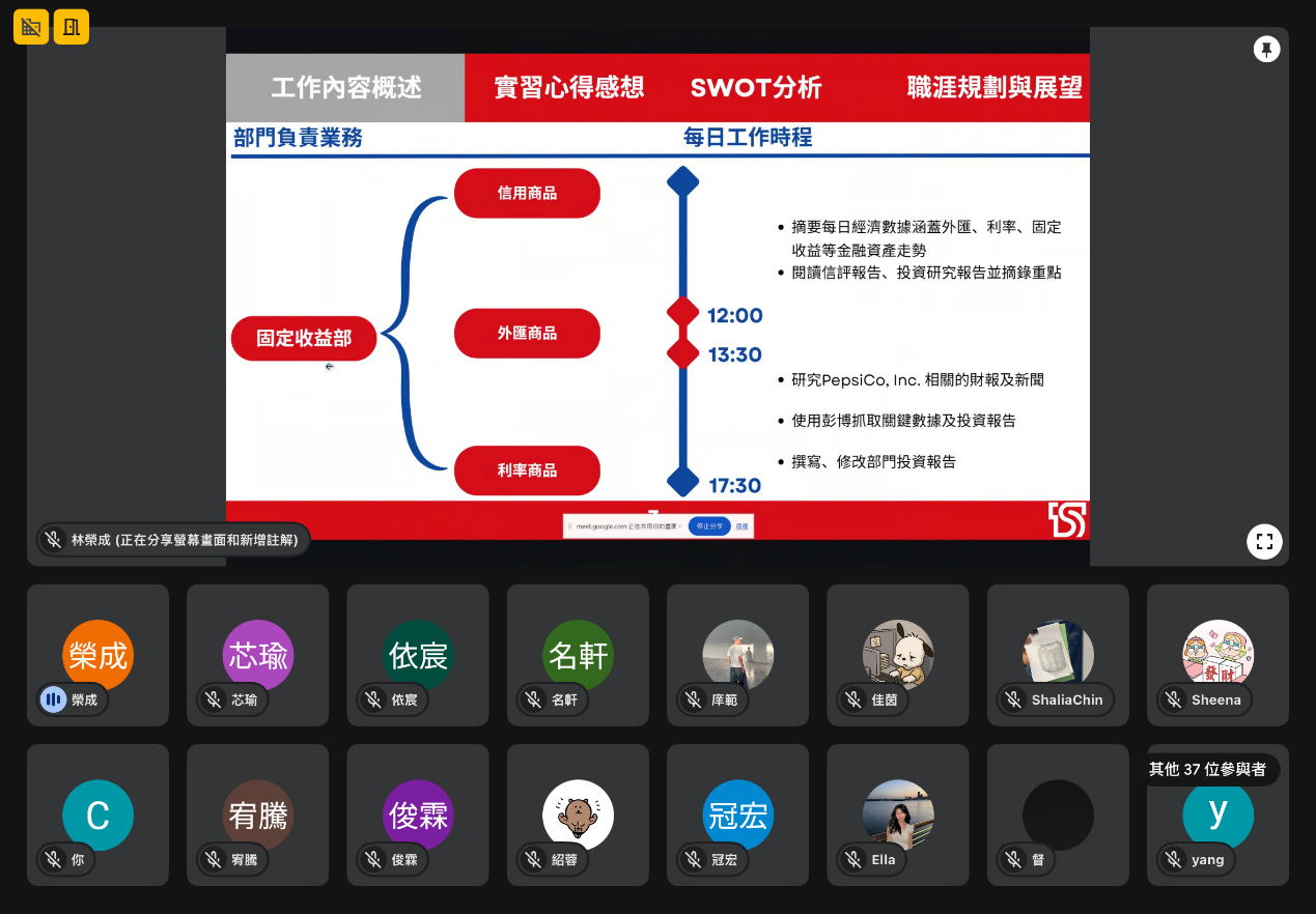 台新新光金控(產經策略處電子組、固定收益部)-林榮成 簡報照片 2